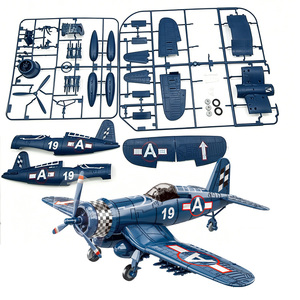 Jouets éducatifs pour enfants, puzzle 3D, modèle d'<span class=keywords><strong>avion</strong></span> F4u Corsair, <span class=keywords><strong>avion</strong></span> <span class=keywords><strong>de</strong></span> chasse, aviation, <span class=keywords><strong>avion</strong></span> <span class=keywords><strong>de</strong></span> <span class=keywords><strong>guerre</strong></span>, blocs <span class=keywords><strong>de</strong></span> construction - Product Image 2