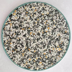 QI HANG Factory Wholesale Epoxy Resin Crushed Stone Outdoor Driveway Walkway Square Courtyard Washed Stone Floor Liquid Coating - Product Image 1