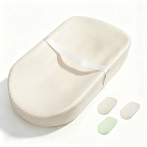 Tappetino Fasciatoio Impermeabile in PVC per Neonati, Portatile, con Spugna, Stazione Cambio Pannolini per Bambini - Product Image 1