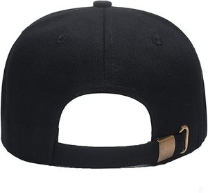 Casquette de baseball 5 panneaux noire avec logo personnalisé en PVC de haute qualité OEM, impression sur la visière - Product Image 3