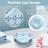 Boîte multifonctionnelle en silicone pour aromathérapie, désodorisant pour salle de bain et toilettes, support pour savon et baume parfumé