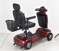 Scooter électrique MOBILITY à double moteur de 10 pouces 350W avec panier arrière Vélo électrique pour personnes âgées Vélo pliable de ville