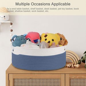 KUYUE-Petits Paniers de <span class=keywords><strong>Rangement</strong></span> Tissés Vides pour Bébé, Boîtes à Jouets pour Enfants, Femmes et Hommes, <span class=keywords><strong>Petit</strong></span> Chat et Chien - Product Image 4