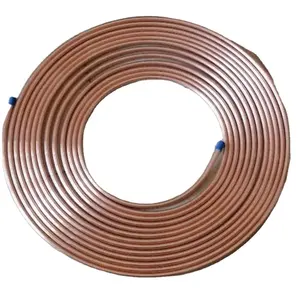 銅管R410A ASTM B280銅管ロール12.7 × 0.7mm 1/2インチ