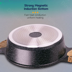 Cacerola de pasta antiadherente de aluminio fundido grueso de múltiples capas para Cocinar en casa - Product Image 5