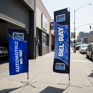 Bandiera da Spiaggia Multifunzione per Concerti all'Aperto, Produzione Ecosostenibile, Alta Sicurezza, Non Tossica, Resistente al Vento - Product Image 3