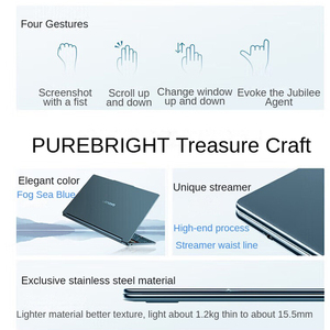 สินค้ามาใหม่ YOGA Book 9i Ultra9-285H 32GB 1TB จอสัมผัสคู่ขนาด 14 นิ้ว ความละเอียด 2.8K OLED หมุนได้ 360 องศา แล็ปท็อปพับได้และพลิกได้สำหรับแฟชั่นส่วนบุคคล - Product Image 6