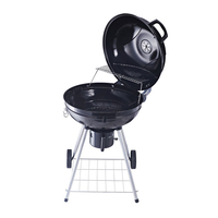 Nouveau produit Barbecue d'extérieur portable à quatre pattes de 22 pouces avec thermomètre