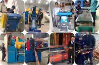 Machine à scier à ruban automatique ACCE avec moteur pour la découpe de bobines et de ailettes en aluminium pour systèmes CVC