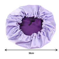 Bonnet extensible pour cheveux bouclés Bonnet en soie pour cheveux naturels Bonnets pour femmes noires
