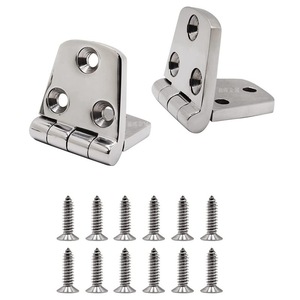 Stainless Steel Door Hinge Hy76 Marine Hardware For <b>Yacht</b> Deck And Rv Floor Replacement Repair - Product Image 5