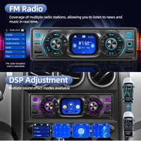 Lecteur MP3 de voiture 1 DIN avec écran tactile TFT de 2,2 pouces, radio FM BT, carte USB TF, appels mains libres, assistant vocal