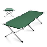 Lit simple en métal moderne, mobilier pour l'extérieur, camping, hôpital, salon, hôtel, plage, cuisine, facile à transporter