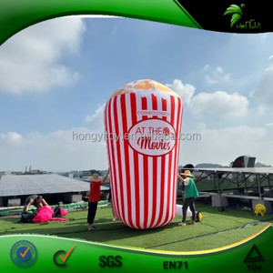 Palomitas de maíz inflables gigantes para publicidad en cines, modelo inflable de comida, globo con forma de botella personalizado - Product Image 2