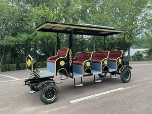 Chariot <span class=keywords><strong>Cendrillon</strong></span> électrique sans cheval le plus magique et majestueux pour les visites <span class=keywords><strong>dans</strong></span> les grands parcs à 4 roues - Product Image 6