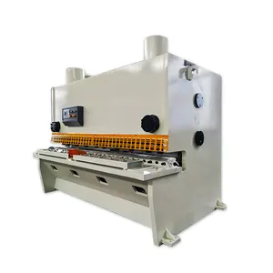 Máquina de corte de metal de guillotina, máquina de cizallas hidráulica automática QC11K 20X2500 a la venta