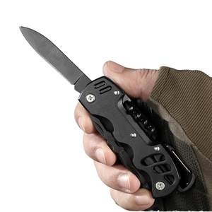 Xách Tay Thép Không Gỉ Gấp Dao Ngoài Trời Đa-Chức Năng Cho Thụy Sĩ Quân Đội Edc Combo Công Cụ Với Mở Chai Cho Lĩnh Vực Sử Dụng - Product Image 2