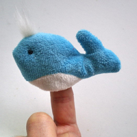 Nouveau lot de 10 marionnettes à doigts en peluche animaux marins requin et pieuvre, pour jeu d'imitation, marionnettes de ventriloque, poupées éducatives pour raconter des histoires