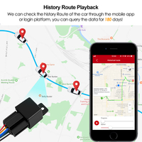 MiCODUS MV720 MV730 Rastreador GPS en Tiempo Real para Motocicletas, Inmovilizador de Motor, Rastreador GPS para Autos con Relé y Software Gratuito