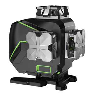 Nivel Láser <span class=keywords><strong>Huepar</strong></span> <span class=keywords><strong>S04CG</strong></span> <span class=keywords><strong>4D</strong></span> 16 Líneas, Portátil, Digital, 360°, Líneas Verdes Rotatorias, Multifuncional, Pantalla LCD, Rotatorio con Herramienta BT - Product Image 6