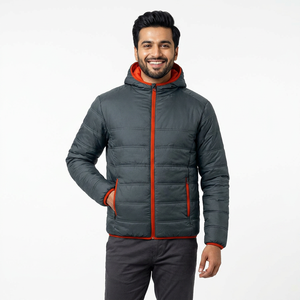 Chaquetas acolchadas reversibles para hombre para ropa de invierno, cantidad al por mayor, chaquetas acolchadas cómodas para hombre - Product Image 1