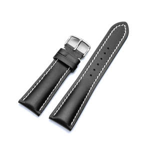 Oem et Odm Classic Color Design populaire 22mm Bracelet de montre en cuir véritable durable pour montres - Product Image 3