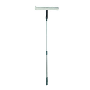 Professional <strong>2</strong>-in-1 Window Squeegee with Durable Rubber and Aluminum Telescopic Pole for Home &amp; Commercial Use - Product Image 3