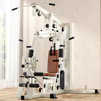 Station de musculation multifonction tout-en-un pour la maison, système de poids en acier, équipement d'entraînement complet