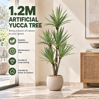 Plante tropicale artificielle en sisal, en PE, ignifuge et anti-UV, pour anniversaires, hôtels, décoration intérieure, vente en gros directe usine