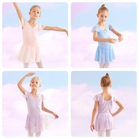 Produk Baru Gaun Balet Anak Perempuan Leotard Tari Tutu Dress Pakaian Tari Balet Leotard untuk Anak-Anak
