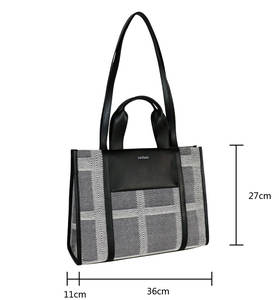 Fashion <b>Large</b> Capacity Tote Bag Wholesale Ladies <b>Handbag</b> Travel Business Women Canvas Bag Custom Logo - Product Image 6
