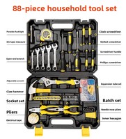 Ensemble d'outils professionnels durables et complets pour la maison, la maintenance et la réparation de machines, le travail du bois et le jardinage
