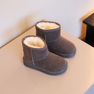 秋冬童鞋婴儿棉鞋羊毛雪地靴马丁靴时尚男童女童短靴 - Product Image 1