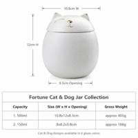 Urna Conmemorativa Moderna de Cerámica en Forma de Lágrima para Mascotas, Perros y Gatos, Proveedor de Urnas y Ataúdes Premium para Mascotas