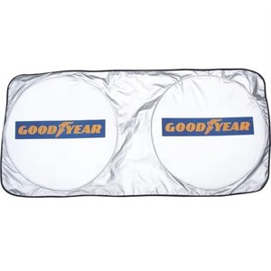 Pare-soleil de voiture personnalisé avec logo, impression haute définition, qualité supérieure, idéal pour les cadeaux d'<span class=keywords><strong>achat</strong></span> de voiture - Product Image 3
