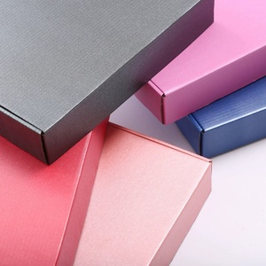 Cajas de Regalo Coloridas de Doble Cara con Diseño de Avión Rosa para Joyería, Cosméticos, Juguetes y Ropa Interior - Product Image 5