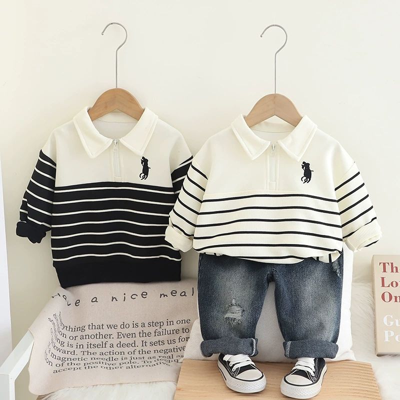 Boys Polo Jeans Stylish 2-Piece Children's Clothing Sets