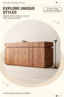 Panneaux muraux en placage de bois texturé 3D à faible émission de formaldéhyde E0, chêne blanc/noyer, MDF ondulé, panneaux décoratifs intérieurs pour salle de sport