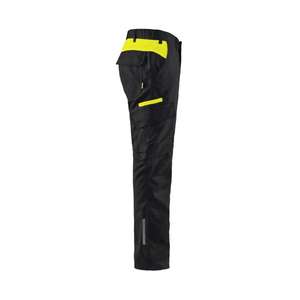 BLAKLADER - 144418329933D92 Industry <b>trousers</b> stretch <b>Black</b>/Yellow - EAN 7330509757628 <b>WORK</b> <b>TROUSERS</b> <b>CARGO</b> <b>WORK</b> <b>TROUSERS</b> - Product Image 3