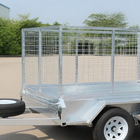 USA DOT approbation usine ventes directes populaire 10x6 remorque en cage