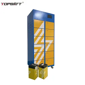 TOPAK Electric Vehicle Battery Exchange Station Container Battery Swapping Cabinet Outdoors 24H Battery Swap Station