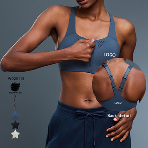 <span class=keywords><strong>Soutien</strong></span>-<span class=keywords><strong>gorge</strong></span> de <span class=keywords><strong>sport</strong></span> à fort <span class=keywords><strong>impact</strong></span> pour femmes Xsunwin, <span class=keywords><strong>soutien</strong></span>-<span class=keywords><strong>gorge</strong></span> de yoga à fermeture éclair avant, push-up, pour la salle de <span class=keywords><strong>sport</strong></span>, le fitness, débardeurs WDD25115 - Product Image 1