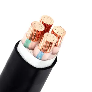 Cable de distribución de bajo voltaje, cable eléctrico personalizado de 0,6/1kv, 4 núcleos, china