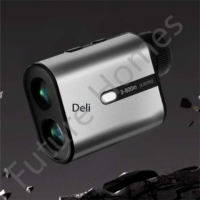 Jumelles télémètre laser en alliage d'aluminium, télescope optique HD pour la chasse, le golf, les mesures extérieures et les outils de topographie