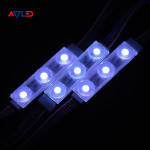 Módulo LED RGB SMD2835 de 12V de alta calidad, 3 módulos DMX RGB LED WS2812b de 0.72W IP68, módulo LED RGB colorido para letras de canal 3D. - Product Image 3