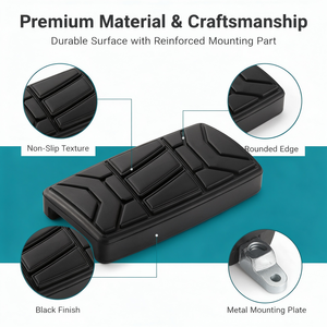 INMT Plaquettes de frein antidérapantes en caoutchouc de remplacement pour <span class=keywords><strong>Can</strong></span>-<span class=keywords><strong>Am</strong></span> <span class=keywords><strong>Spyder</strong></span> RS RT ST F3 2010-2023 <span class=keywords><strong>Accessoire</strong></span> de pédale de frein de moto - Product Image 4
