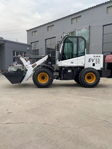 100% बैटरी 4 पहिया मिनी इलेक्ट्रिक टेलीस्कोपिक लोडर 1000 किलो की बिक्री के लिए फ्रंट एंड टेलीस्कोपिक लोडर - Product Image 6