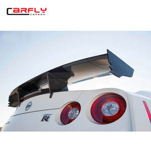 สปอยเลอร์หลังคาร์บอนไฟเบอร์เต็มรูปแบบ สไตล์นิสโม สำหรับรถยนต์นิสสัน จีทีอาร์ อาร์35 ปี 2008 - <span class=keywords><strong>2023</strong></span> - Product Image 4