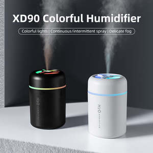 Humidificador de Aire Ultrasónico Portátil de 180 ml con Luz LED, Difusor USB de Escritorio - Product Image 4