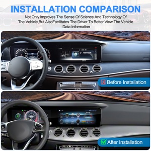 Système multimédia automobile Android Navihua à double écran, autoradio GPS DSP CarPlay pour Mercedes-Benz Classe E W213 2016-2020 - Product Image 5